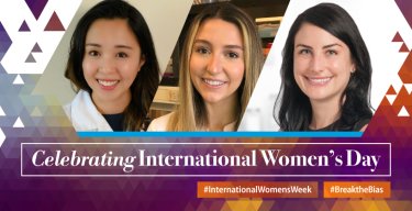 Young researchers recognized during Women's History Month